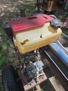 Mobile Hydraulic Log Splitter,12.5 HP Engine