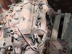 GM Engine Block with Intake Manifold