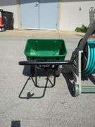 Ames Reel Easy Hose Reel Cart With Hose And Scotts Speedy Green 2000 Spreader