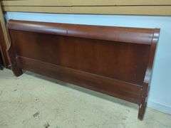 Wooden Sleigh Bed Frame