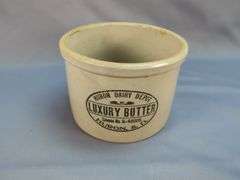 Huron Dairy Depot Luxury Butter Stoneware Crock