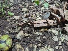 Bicycle Frame, Toy Wagon Frame, And Tire Chains
