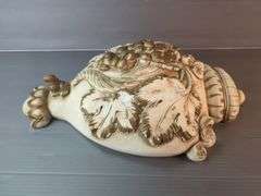 Grape Vine Wall Decor with Spigot, 17.25" x 11" x 5"