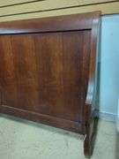 Wooden Sleigh Bed Frame
