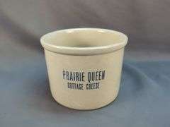 Prairie Queen Cottage Cheese Stoneware Crock