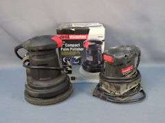 Drill Master 6" Palm Polisher and Orbital Hand Sander