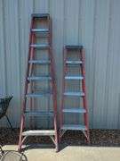 Louisville 8ft Ladder And Louisville 6ft Ladder, Model FS1506