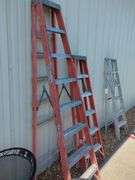 Louisville 8ft Ladder And Louisville 6ft Ladder, Model FS1506