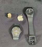 Vintage Apple Watch Faces, Qty 2, Missing Bands