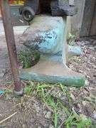 Industrial Forged Steel Anvil with Bench Vise