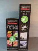 Professional Series Collezioni Vacuum Sealer with Bags and Rolls