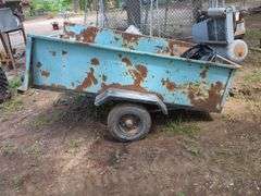 Two Wheel Utility Trailer with Ball Hitch