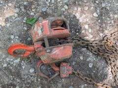 Hoist Chain Come Along, 1 Ton Capacity