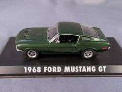 Diecast Model Car Assortment- Pontiac GTO, Ford Mustang GT