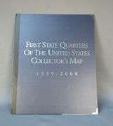 First State Quarters of the United States Collector's Map 1999-2008