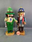 Steinbach German Wooden Nutcrackers, Qty 2