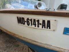 Penn Yan Classic 1993 Boat With Johnson Motor, Including Trailer, Unknown Working Order, No Title, THURSDAY Pick Up