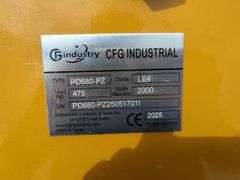 2025 CFG Model PD680-PZ Skid Steer Breaker - Unused