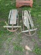 Vintage Rail Sleds, Qty 2