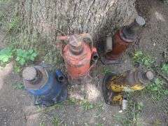 Hydraulic Bottle Jacks, Qty 4