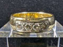 14k Gold Diamond Ring