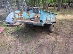 Two Wheel Utility Trailer with Ball Hitch