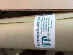 Masking Paper Rolls and Southwire Electrical Cable