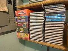 Massive Music Media Collection Including over 70,000 Record Albums, Cassette Tapes, And CDs