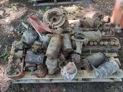 Vehicle and Engine Parts Including Starters, Gears, Clutch Plates And More, Contents Of Pallet, THURSDAY Pick Up