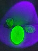 Uranium Vaseline Glass
