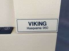 Viking Husqvarna 950 Computer Sewing Machine with Pedal and Case