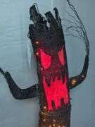 Halloween Pre-lit Spooky Tree Decoration