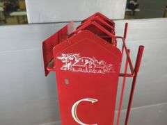 Charles Krug Wine Rack Display
