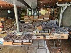 Massive Music Media Collection Including over 70,000 Record Albums, Cassette Tapes, And CDs