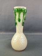 Czechoslovakian Art Glass Vases,  Qty 2, 11.5" Hand Blown Spial Vase And More