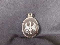 Prussian /German Federal Republic Pendant, Souvenir Stick Pins, Qty 2, And Lapel Pin