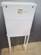 White Over-the-Toilet Space Saver Cabinet - SS21-SPT-301