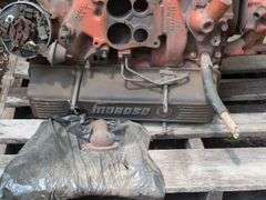 Chevrolet GM 350 Small Block Engine with Moroso Valve Covers