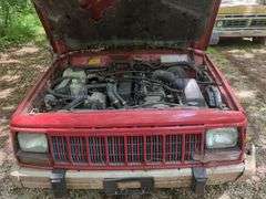 1993 Jeep Cherokee Sport Utility Vehicle, VIN 1J4FJ78S5PL502124, Mileage Unknown, Missouri Title, FRIDAY Pick Up