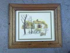 F. Massa Framed Watercolor Prints
