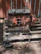 Chevrolet GM 350 Small Block Engine with Moroso Valve Covers