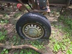 Mobile Hydraulic Log Splitter,12.5 HP Engine