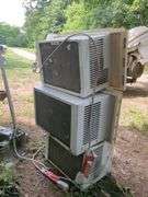Haier & Cool Living Window Air Conditioners, Qty 2 And Cool Living AC Unit, All Power On