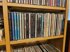 Massive Music Media Collection Including over 70,000 Record Albums, Cassette Tapes, And CDs