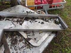 Metal Assortment Including Sink, Grate, and More