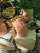 Various Flower Pots and Decorative Baskets