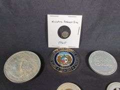 Commemorative Coins, Tokens, Souvenir Coins And Trade Tokens,  Total Qty 32