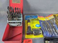 Variety of Drill Bits, Rotary Rasps, and Screw Extractors