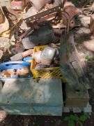 Tractor Parts and Components Including Radiator, Lenses, Mounting Brackets And More, Contents Of Pallet, THURSDAY Pick Up