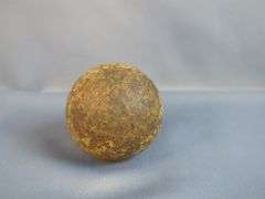 Solid Iron Cannonball